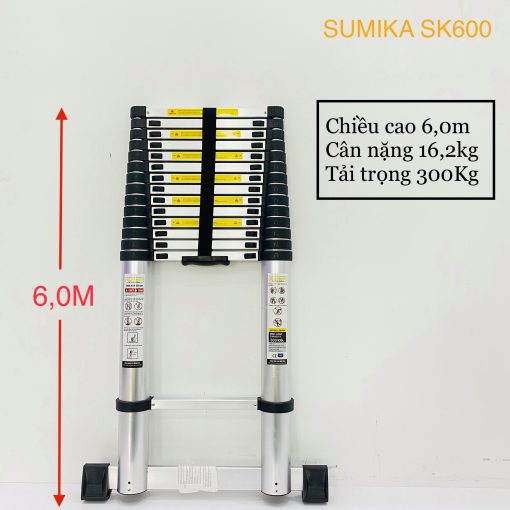 thang nhôm rút đơn Sumika SK600